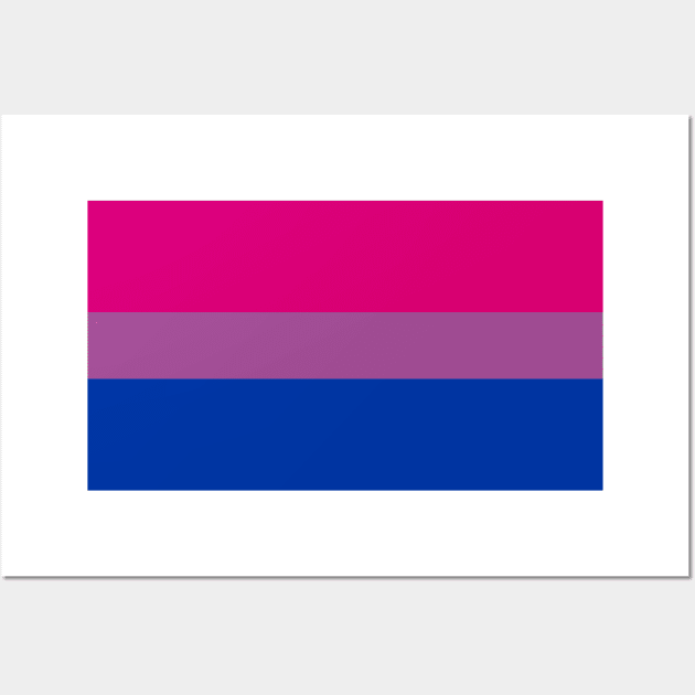 Bi flag Wall Art by ghjura